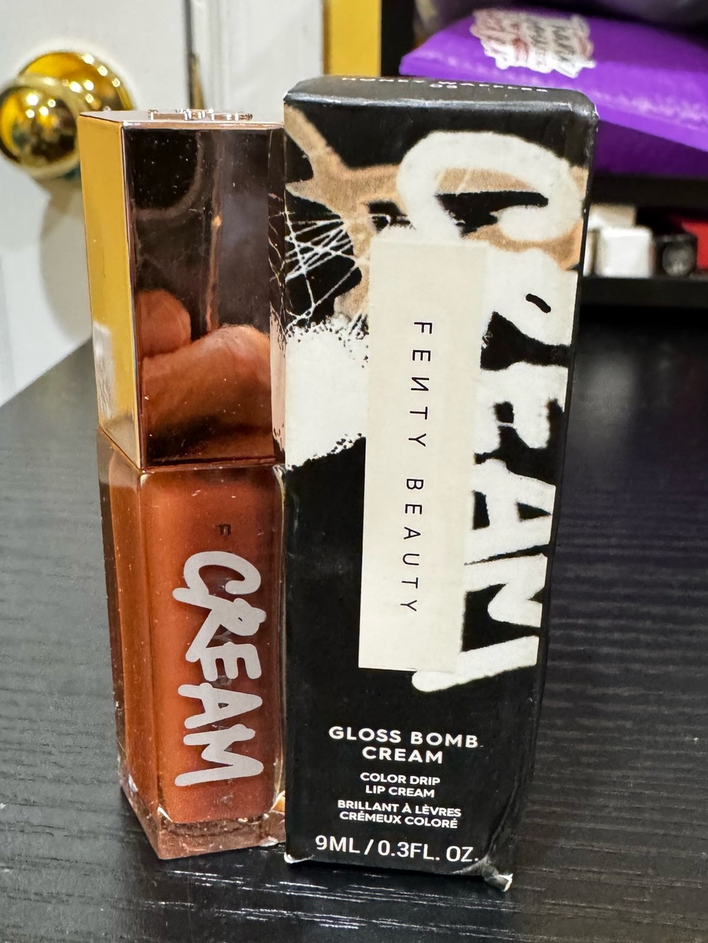 Fenty Beauty Gloss Bomb Cream Lip Cream - Honey Waffles 03 BNIB